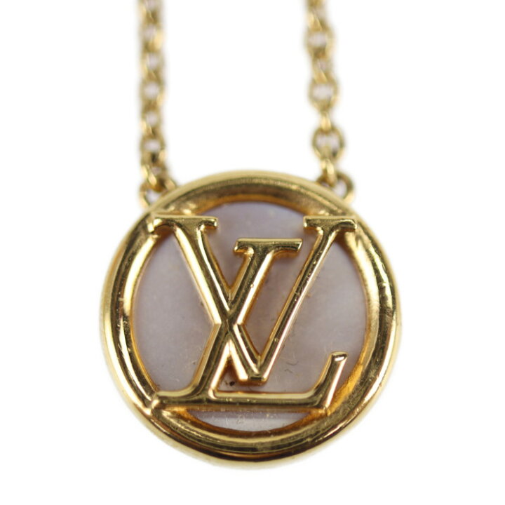楽天市場】LOUIS VUITTON ルイ ヴィトン コリエ L TO V ネックレス 