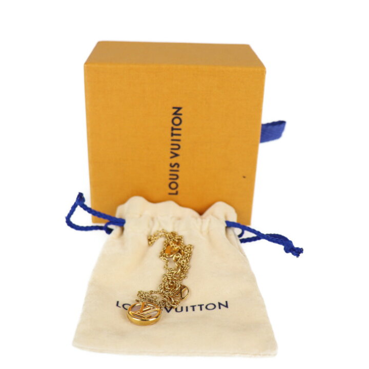楽天市場】LOUIS VUITTON ルイ ヴィトン コリエ L TO V ネックレス 