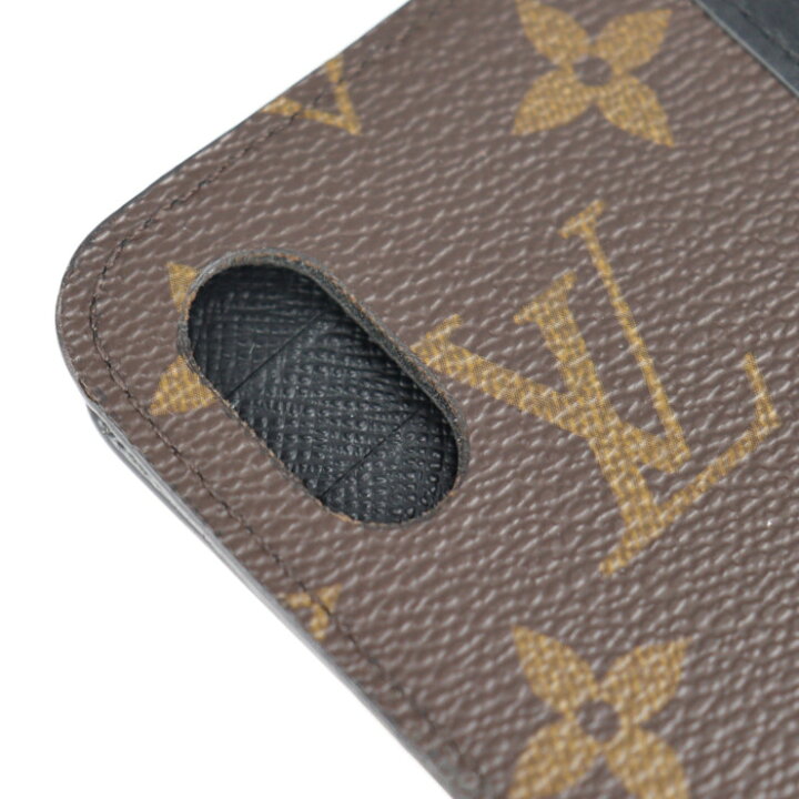 楽天市場】LOUIS VUITTON ルイ ヴィトン フォリオ モノグラム マカサー  