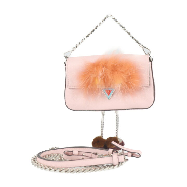 楽天市場】美品 FENDI フェンディ マイクロバケット バッグバグズ  