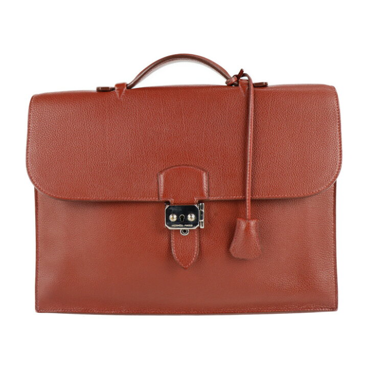 楽天市場】HERMES エルメス サックアデペッシュ 34 ビジネスバッグ  