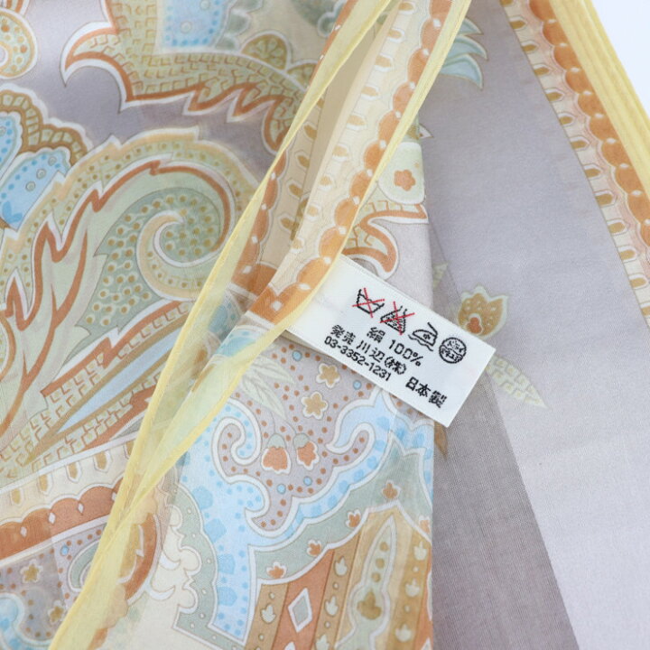 楽天市場】超美品 LANCETTI ランチェッティ シフォンスカーフ ストール 