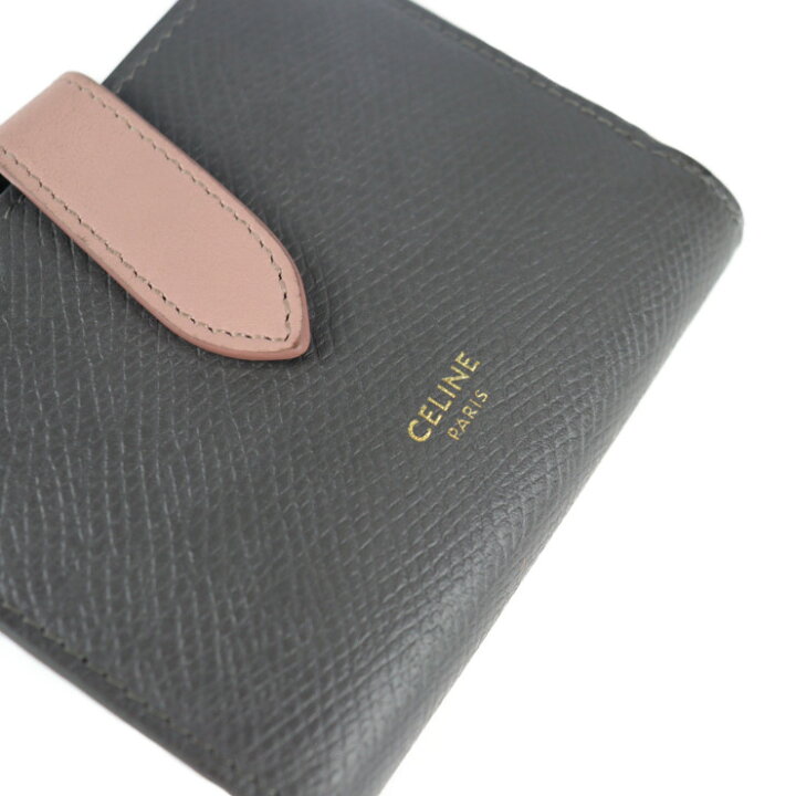 楽天市場】美品 CELINE セリーヌ スモール ストラップウォレット 二つ折り財布 10H263 レザー グレー系 ピンク系 短財布【本物保証】【中古】 : 3R boutique 楽天市場】美品 CELINE セリーヌ スモール ストラップウォレット 二つ折り財布 10H263 レザー グレー系 ピンク系 短財布【本物保証】【中古】 : 3R boutique