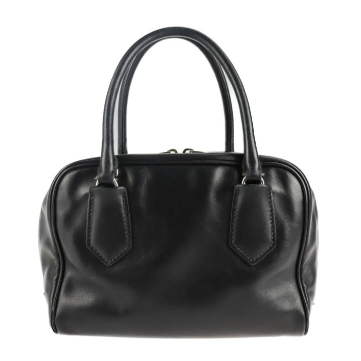 楽天市場】PRADA プラダ ハンドバッグ 1BB011 レザー ブラック 