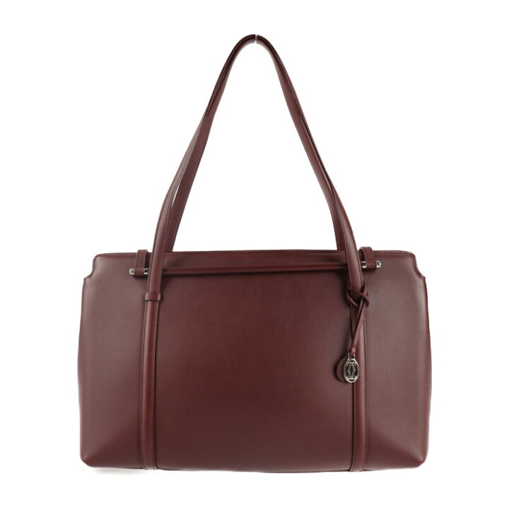 楽天市場】美品 CARTIER カルティエ カボション トートバッグ L1000645  