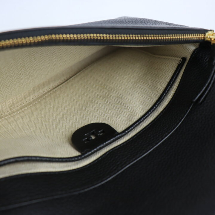 楽天市場】超美品 Tory Burch トリーバーチ クラッチバッグ レザー 