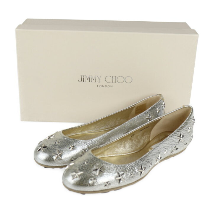 楽天市場】新品未使用展示品 JIMMY CHOO ジミーチュウ バレエシューズ 