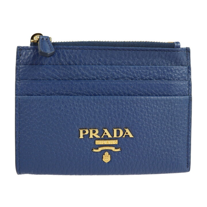 楽天市場】超美品 PRADA プラダ コインケース 1MC026 グレインカーフ  