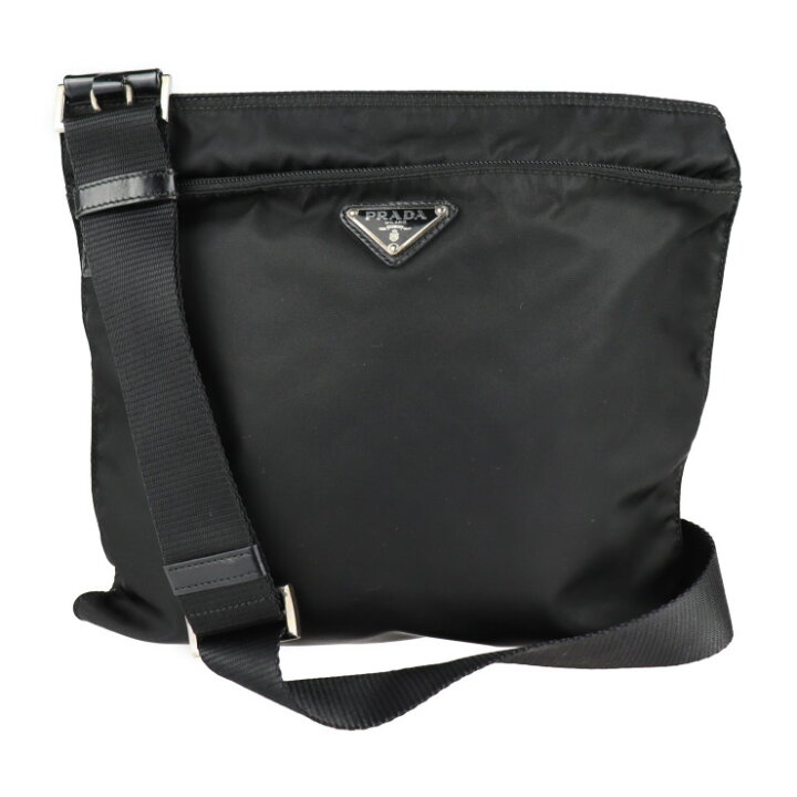 楽天市場】PRADA プラダ ショルダーバッグ 1BH978 ナイロン ブラック 