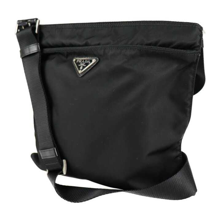 楽天市場】PRADA プラダ ショルダーバッグ 1BH978 ナイロン ブラック  
