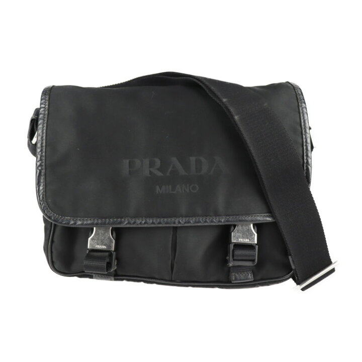 楽天市場】PRADA プラダ ショルダーバッグ VA0769 ナイロン レザー 