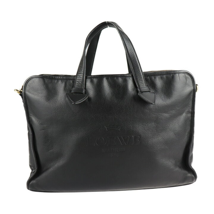楽天市場】美品 LOEWE ロエベ ヘリテージ ビジネスバッグ レザー  