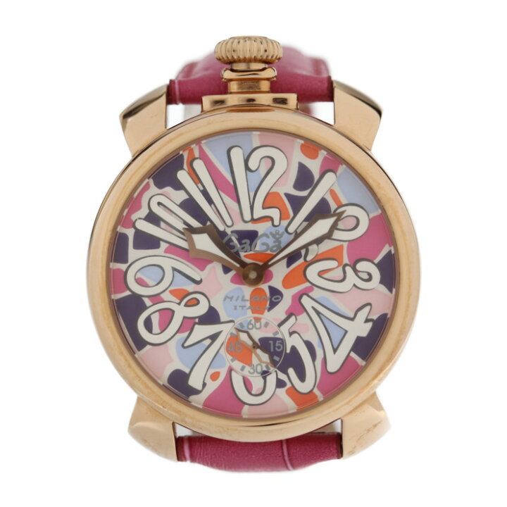 楽天市場】超美品 Gaga Milano ガガミラノ マヌアーレ48mm  