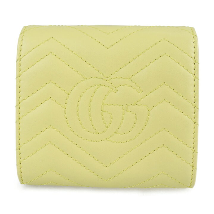 楽天市場】超美品 GUCCI グッチ GGマーモント 二つ折り財布 598629  