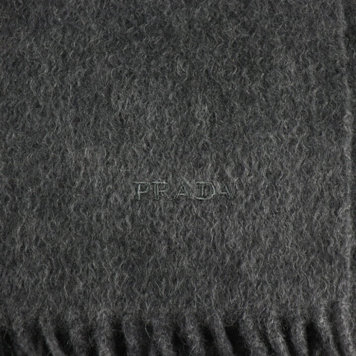 楽天市場】新品未使用展示品 PRADA プラダ マフラー USC182 カシミア50  