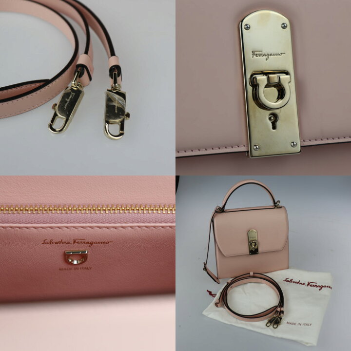 楽天市場】美品 Salvatore Ferragamo サルヴァトーレ フェラガモ 