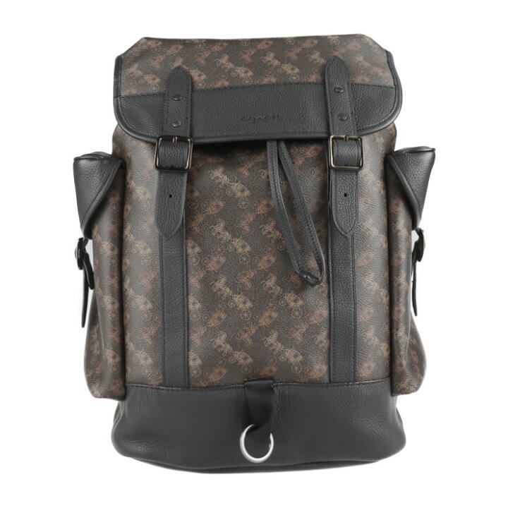 楽天市場】超美品 COACH コーチ ヒッチ バックパック ウィズ ホース 