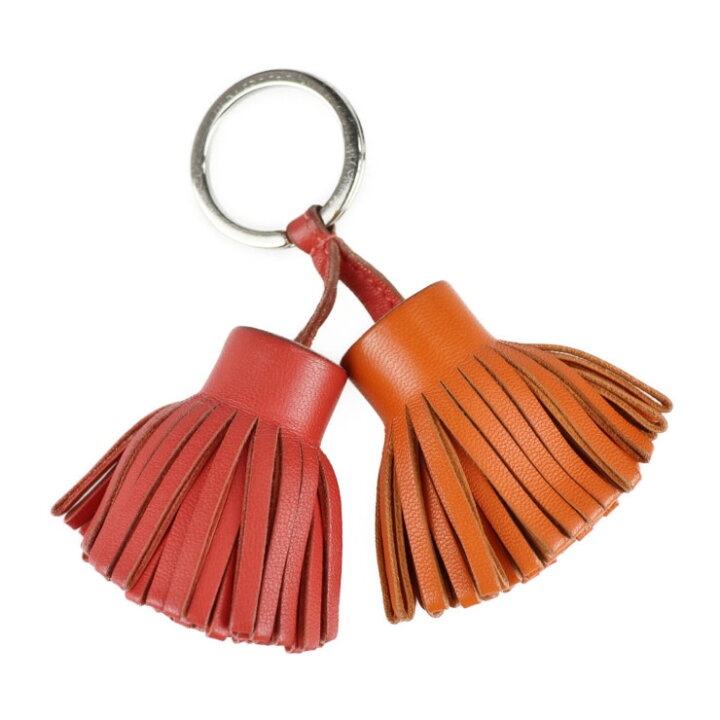 楽天市場】HERMES エルメス カルメン ウノドス キーホルダー レザー 