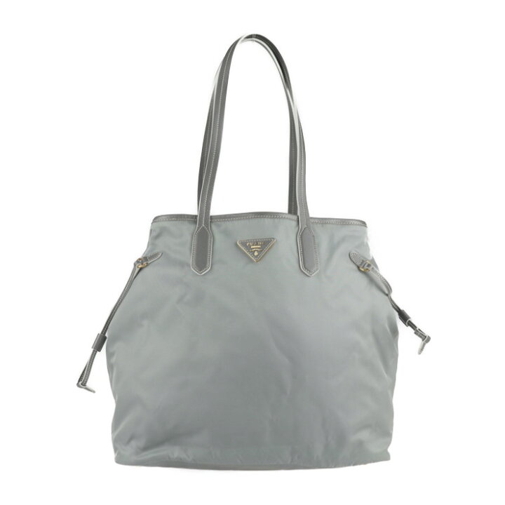 楽天市場】美品 PRADA プラダ トートバッグ BR4662 ナイロン レザー  