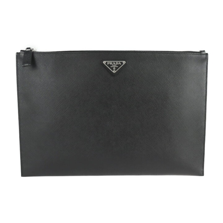 楽天市場】美品 PRADA プラダ セカンドバッグ 2NG001 サフィアーノ  