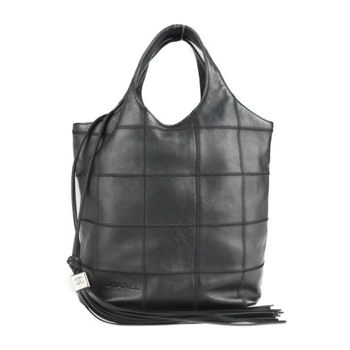 楽天市場】美品 CHANEL シャネル チョコバー ハンドバッグ A19981  
