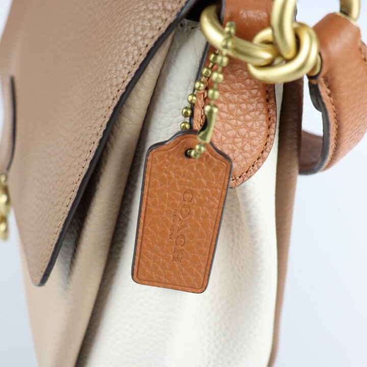 楽天市場】超美品 COACH コーチ カラーブロック メイ ハンドバッグ  