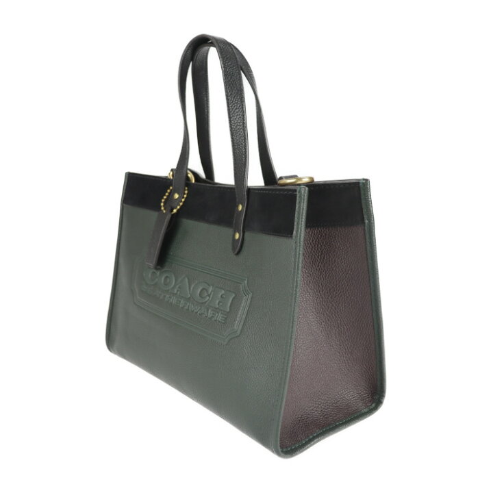 楽天市場】超美品 COACH コーチ フィールドトート30 カラーブロック 