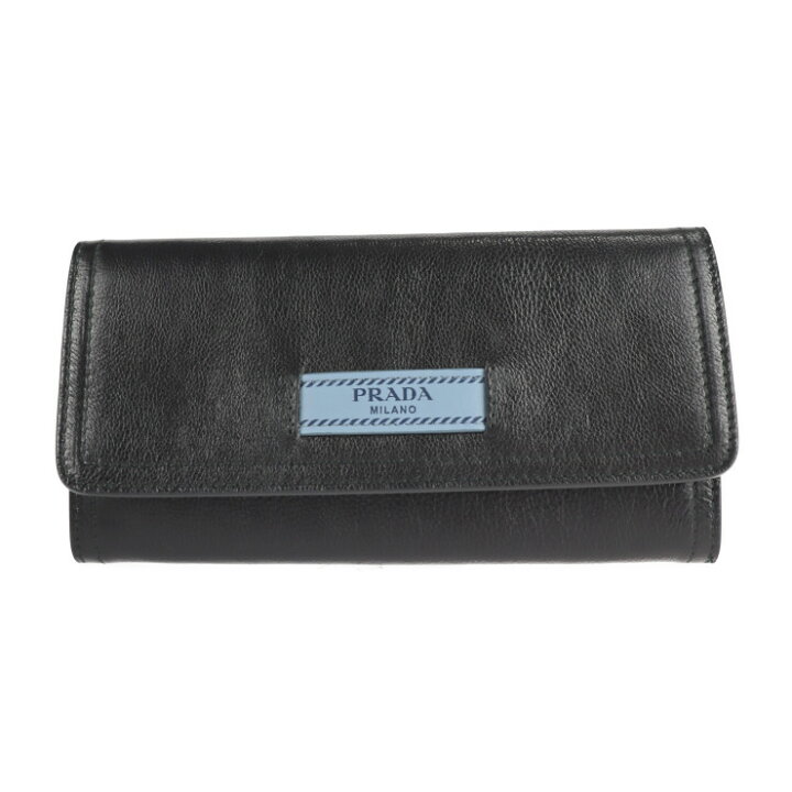 楽天市場】超美品 PRADA プラダ PORTAFOGLIO PATTINA フラップ 
