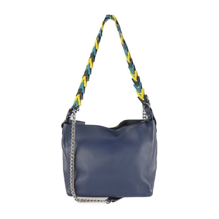 楽天市場】美品 LOEWE ロエベ Vバケット ショルダーバッグ 303.30.N14 