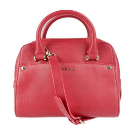 超美品 Furla フルラ マーゴット ハンドバッグ BMAGBHL5B30SK1 レザー ルビー レッド系 ゴールド金具 2WAY ショルダーバッグ【本物保証】【中古】