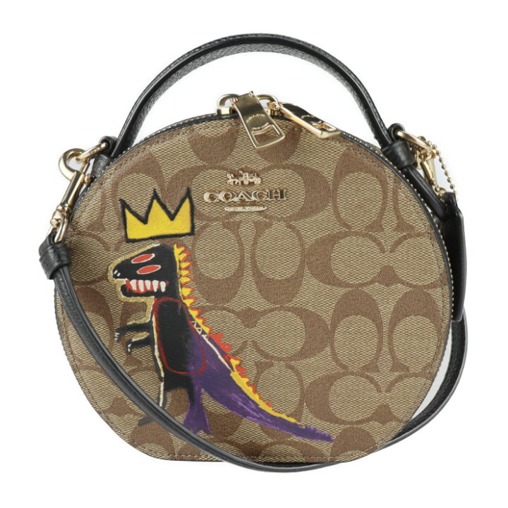 楽天市場】超美品 COACH コーチ バスキア キャンティーン クロス  