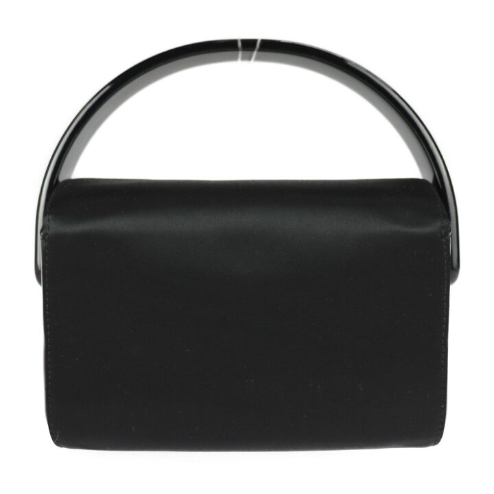 楽天市場】美品 PRADA プラダ ハンドバッグ サテン カーフレザー  