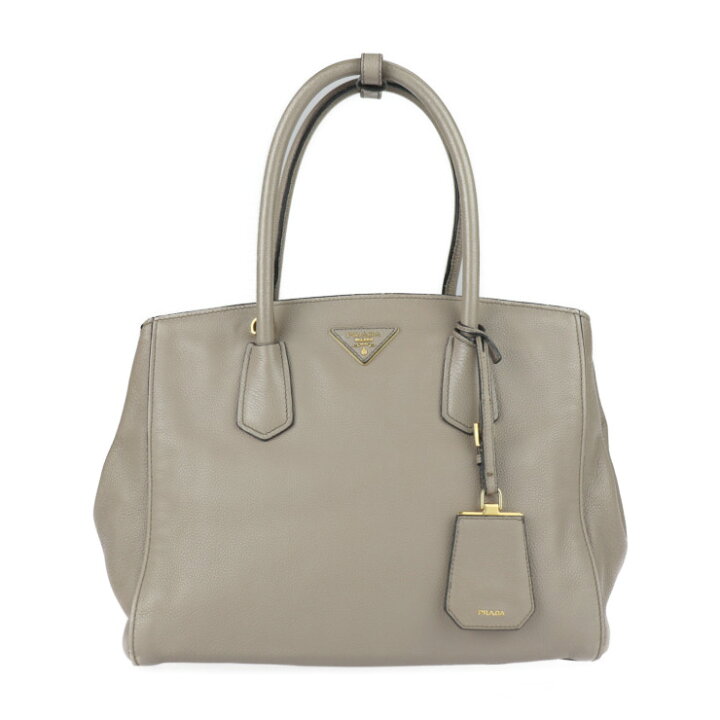 楽天市場】美品 PRADA プラダ ハンドバッグ BN2829 グレインカーフ  