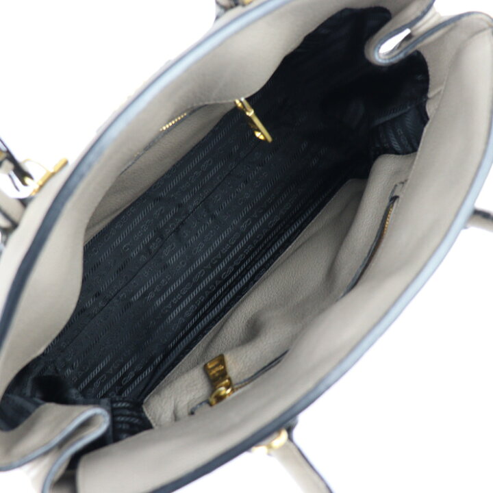 楽天市場】美品 PRADA プラダ ハンドバッグ BN2829 グレインカーフ 