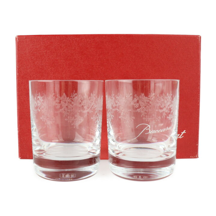 楽天市場】超美品 Baccarat バカラ セビーヌ ロックグラス タンブラー 