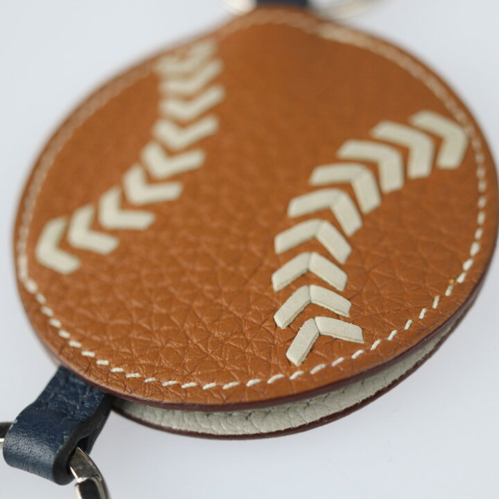 楽天市場】HERMES エルメス ポルトクレ ベースボール キーホルダー 