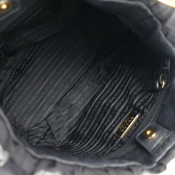楽天市場】美品 PRADA プラダ ハンドバッグ BR4237 ナイロン レザー 