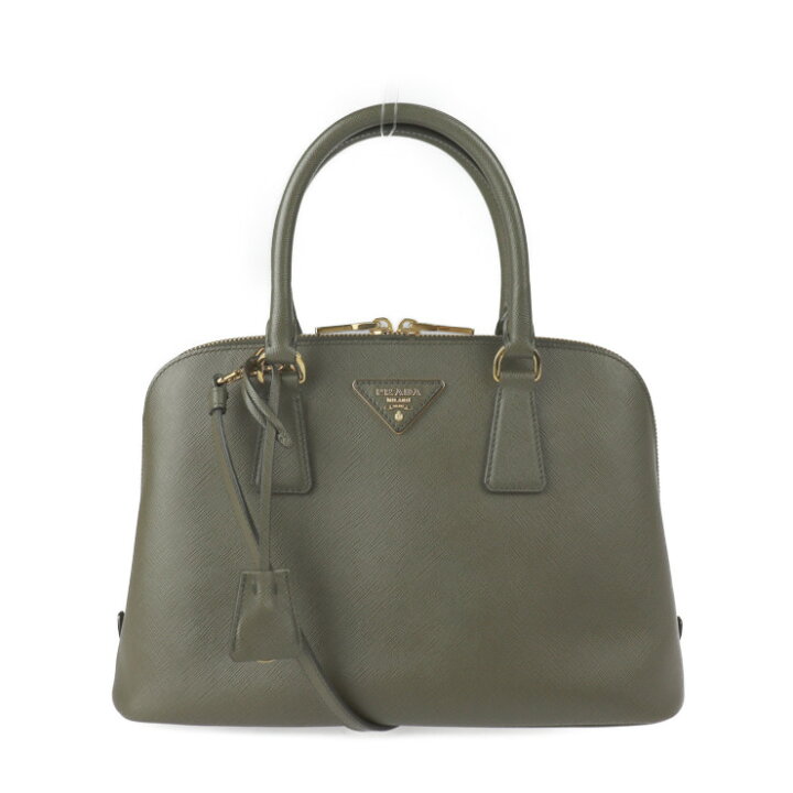 楽天市場】超美品 PRADA プラダ ハンドバッグ 1BA837 SAFFIANO LUX  