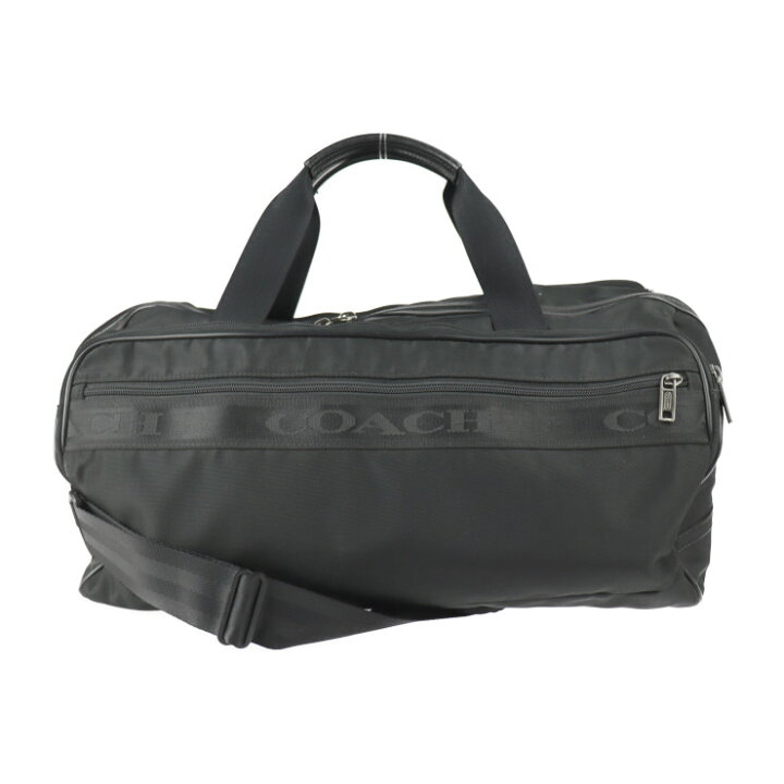 楽天市場】美品 COACH コーチ ボストンバッグ F77192 ナイロン レザー 