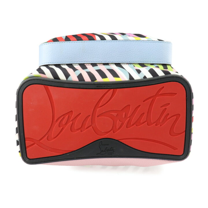 楽天市場】美品 Christian Louboutin クリスチャンルブタン BACKLOUBI 
