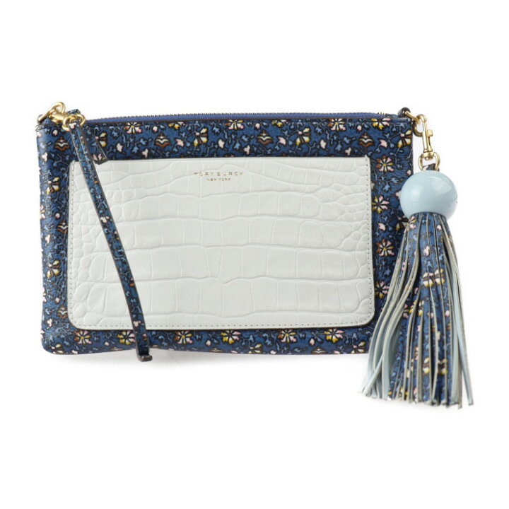 楽天市場】超美品 Tory Burch トリーバーチ カラーブロック タッセル  