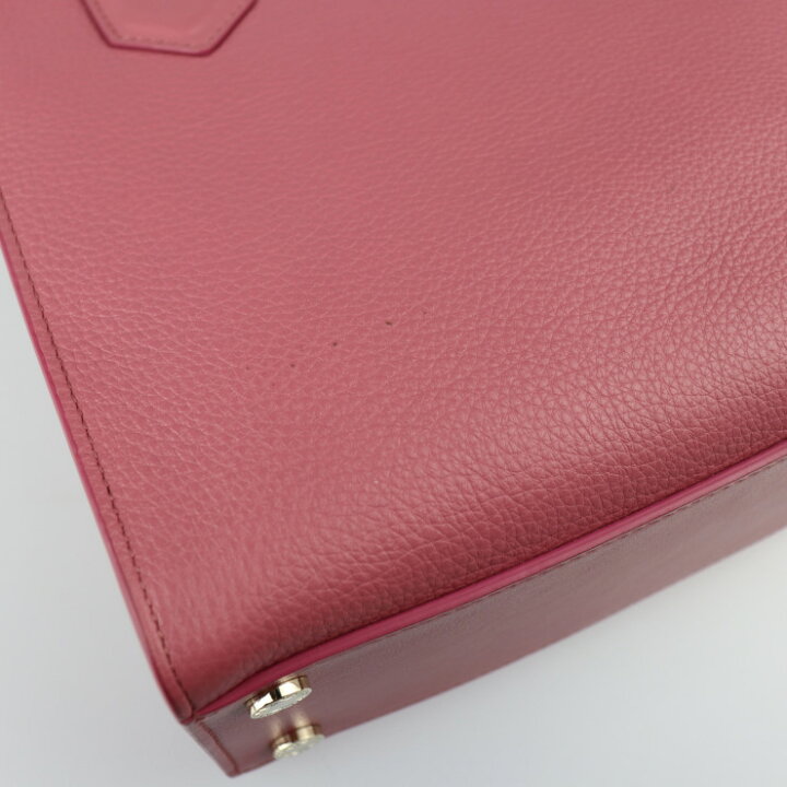 楽天市場】美品 BVLGARI ブルガリ ロゴ トート スモール ハンドバッグ  