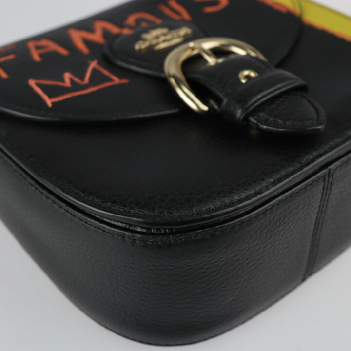 美品 COACH コーチ バスキア ゴールド金具 トートバッグ ショルダー 