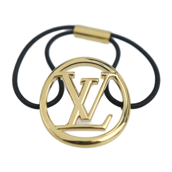 楽天市場】美品 LOUIS VUITTON ルイ ヴィトン ヘアゴム エラスティック 