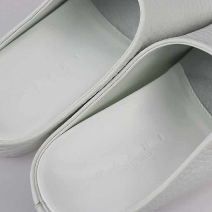 楽天市場】新品未使用展示品 MARNI マルニ フスベット サボ サンダル  
