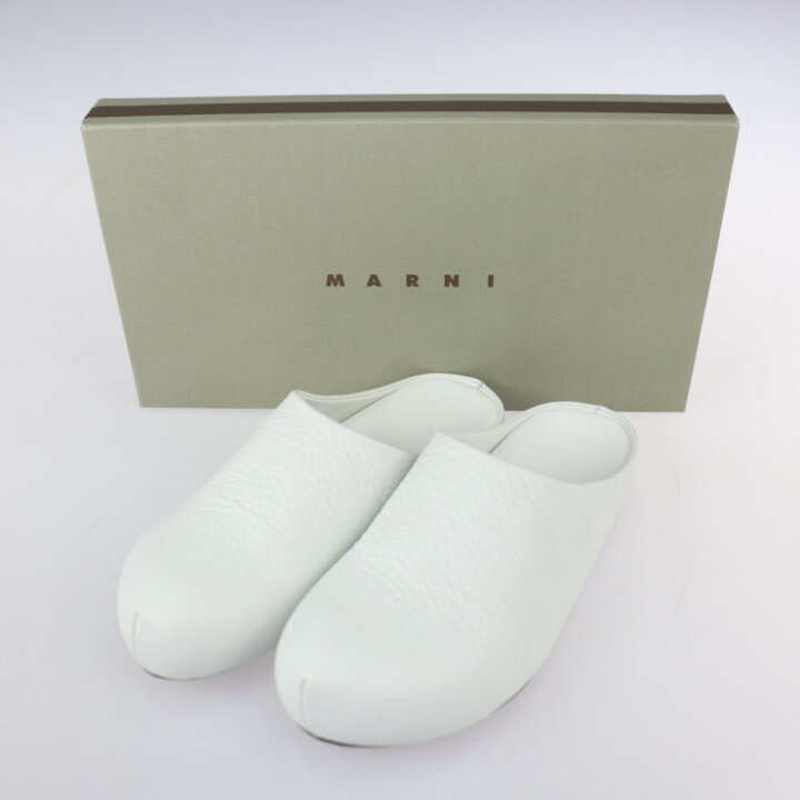 楽天市場】新品未使用展示品 MARNI マルニ フスベット サボ サンダル 