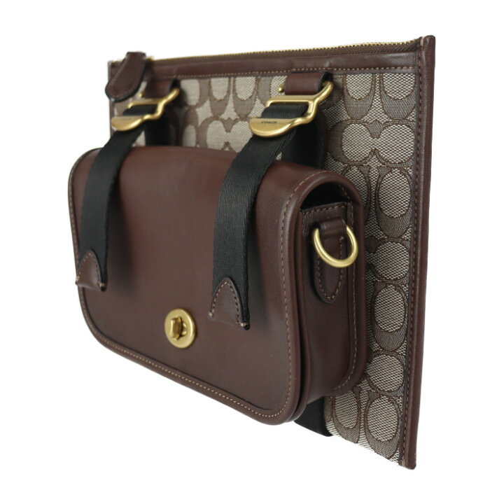 楽天市場】美品 COACH コーチ マルチファンクション クロスボディ 