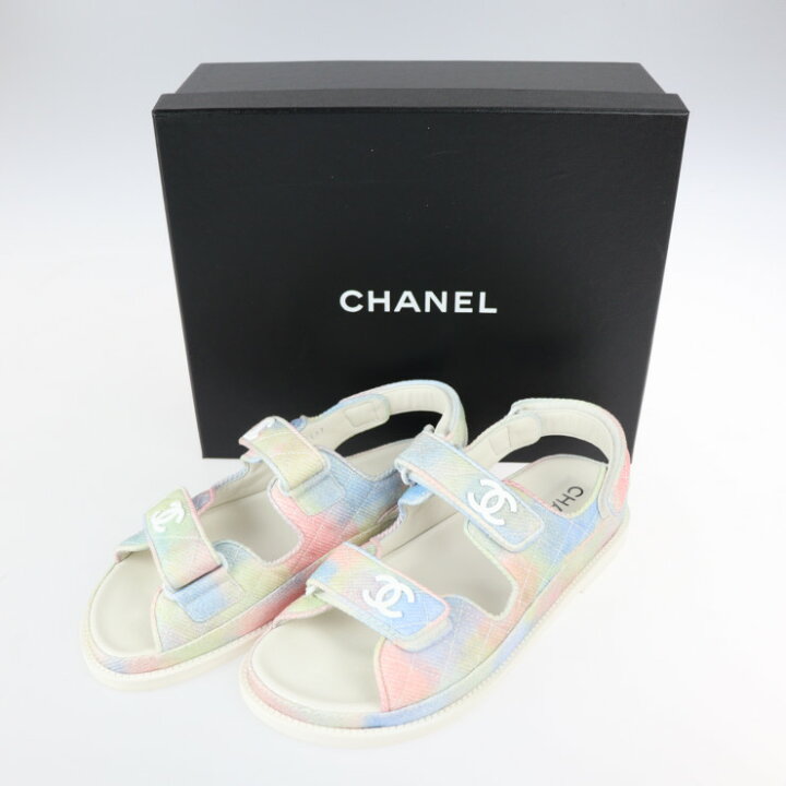 楽天市場】超美品 CHANEL シャネル ココマーク フットベッド スポーツ 