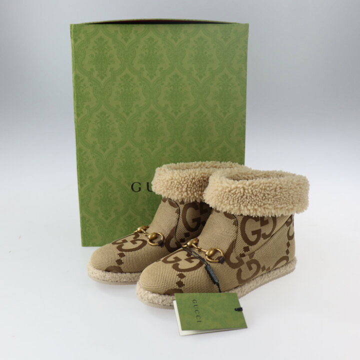 楽天市場】新古未使用展示品 GUCCI グッチ アンクルブーツ ホース 