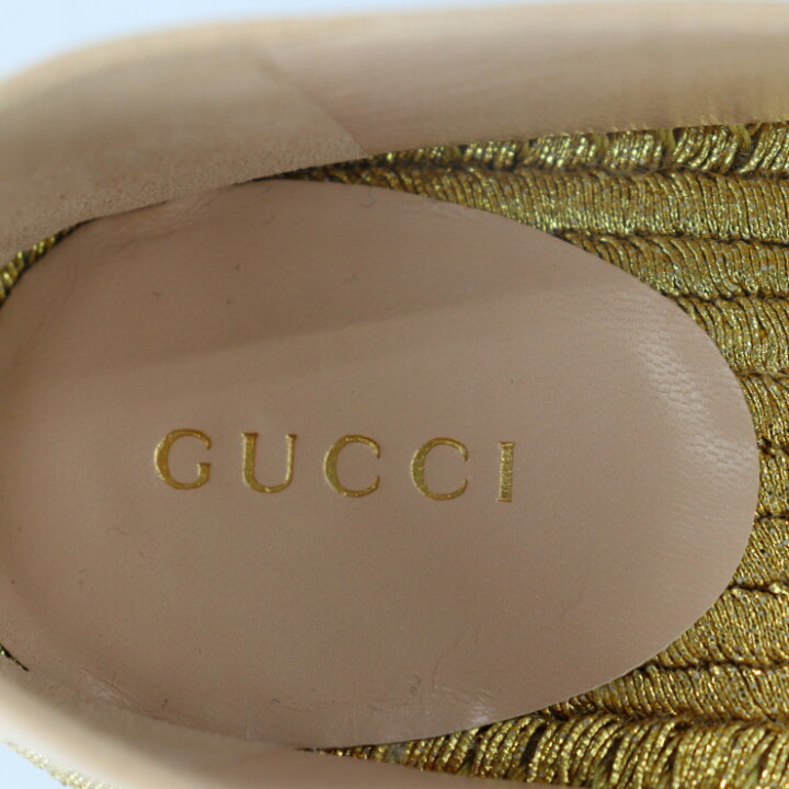 楽天市場】超美品 GUCCI グッチ エスパドリーユ パンプス 659683 表記 